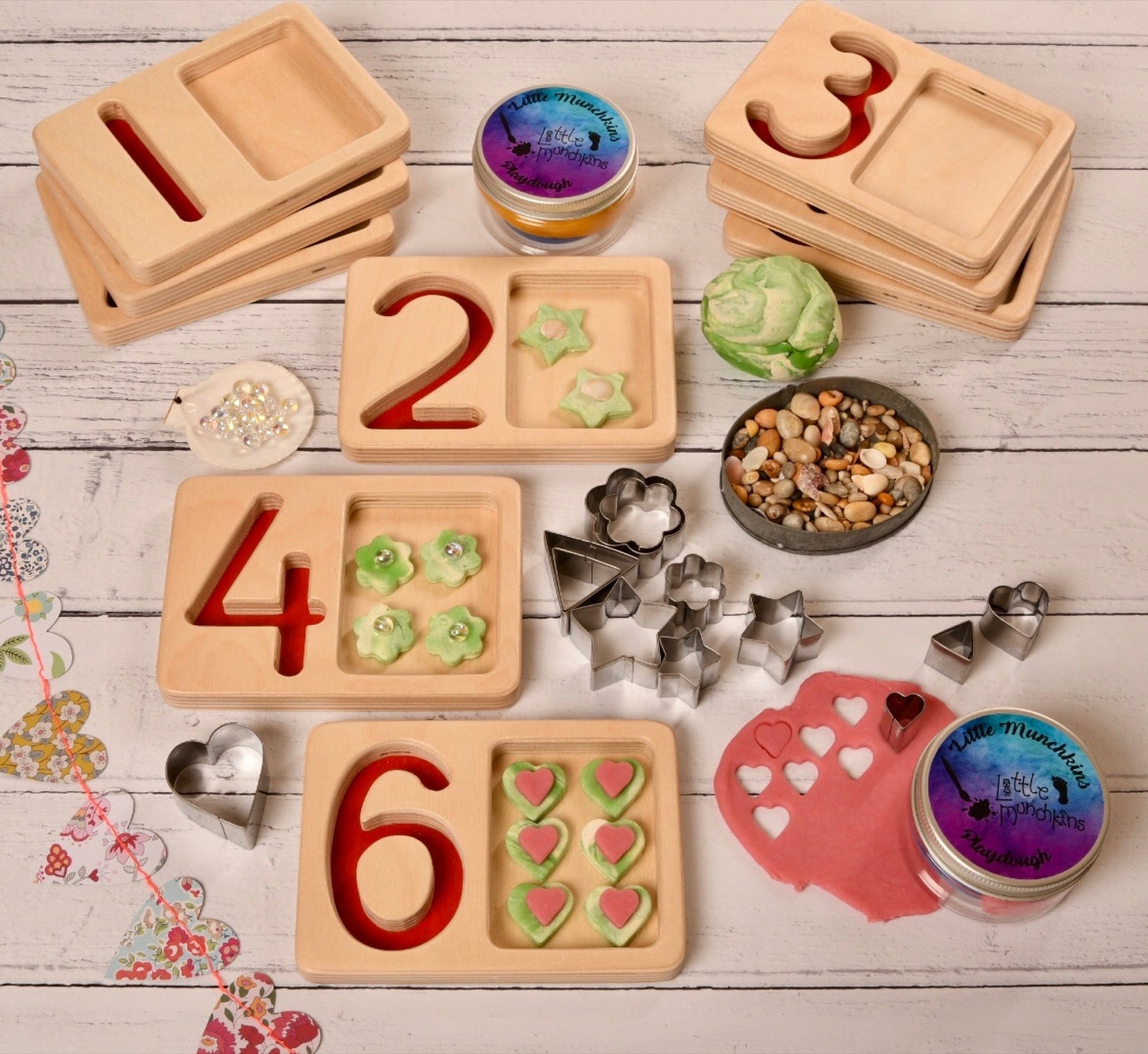 Learn Well - Learn Well - Number Trays 1 - 9 - Playlaan