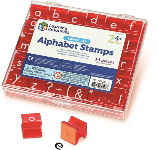Learning Resources - Learning Resources - Alfabet stempels kleine letters incl. opbergdoos - Playlaan