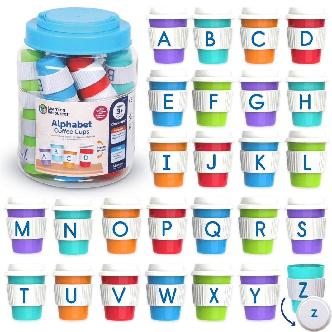 Learning Resources - Learning Resources - Alphabet Coffee Cups - Playlaan