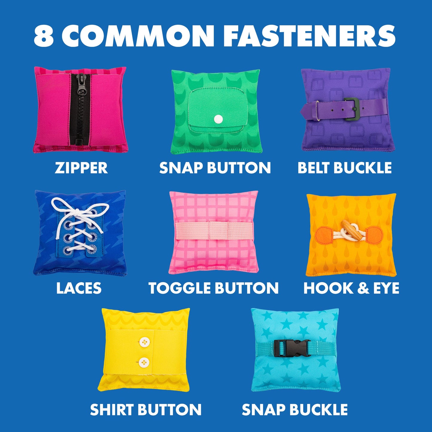 Learning Resources - Learning Resources - Dressing Skills Bean Bags - Playlaan