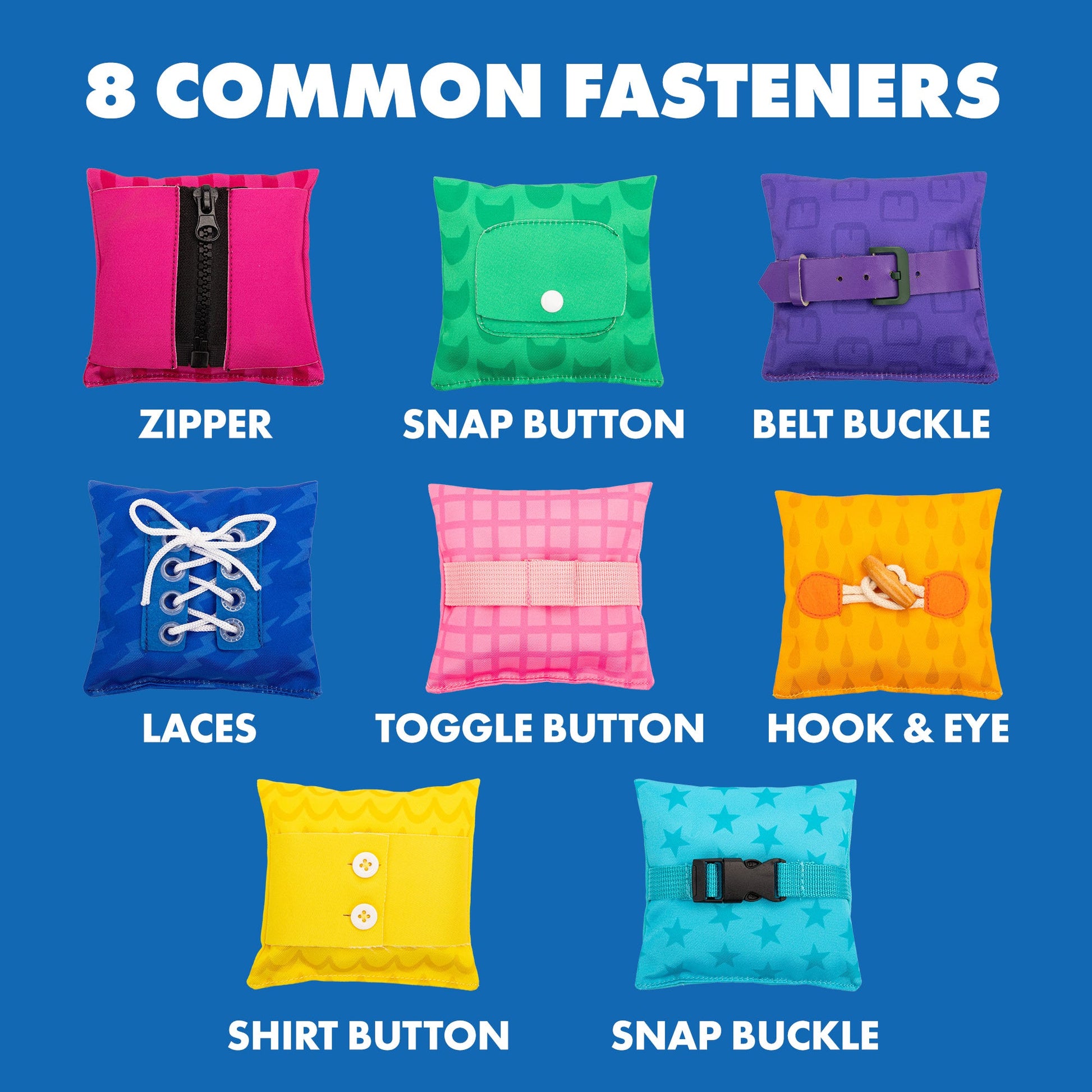 Learning Resources - Learning Resources - Dressing Skills Bean Bags - Playlaan