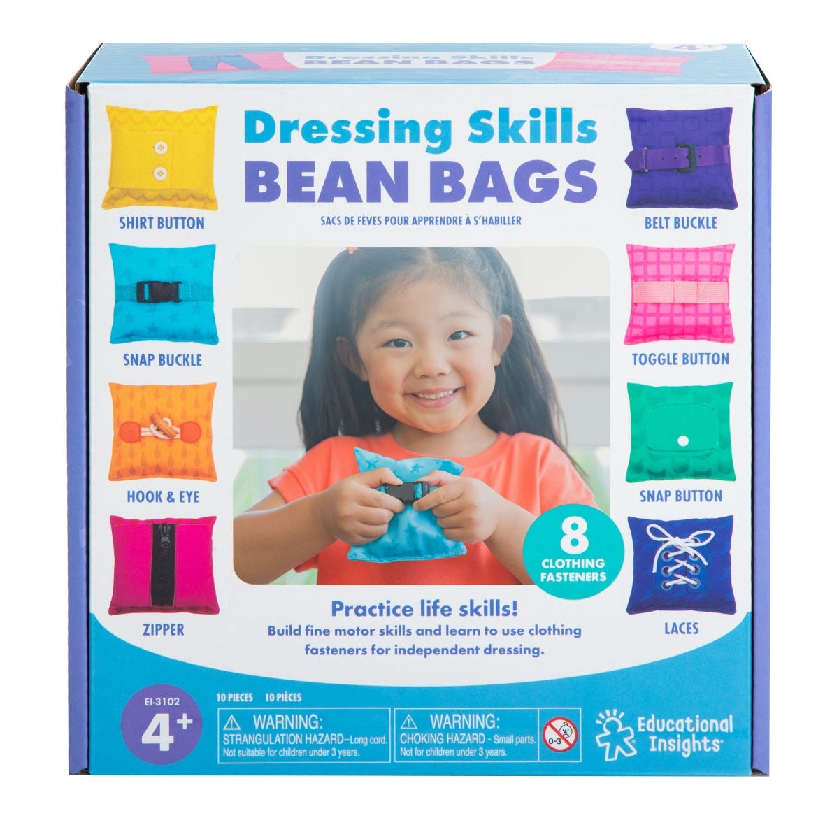 Learning Resources - Learning Resources - Dressing Skills Bean Bags - Playlaan