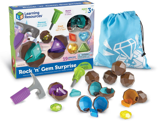 Learning Resources - Learning Resources - Geode Activiteitenset - Rock 'n' Gem - Playlaan