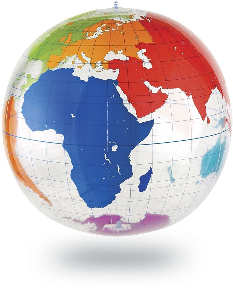 Learning Resources - Learning Resources - Grote Opblaasbare Wereldbol 68cm - Playlaan