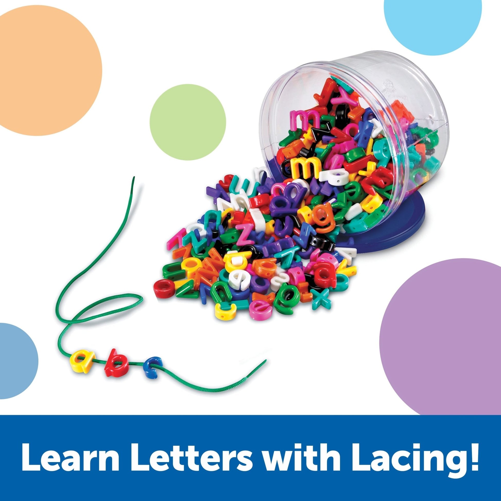 Learning Resources - Learning Resources - Lowercase Lacing Alphabet - Playlaan