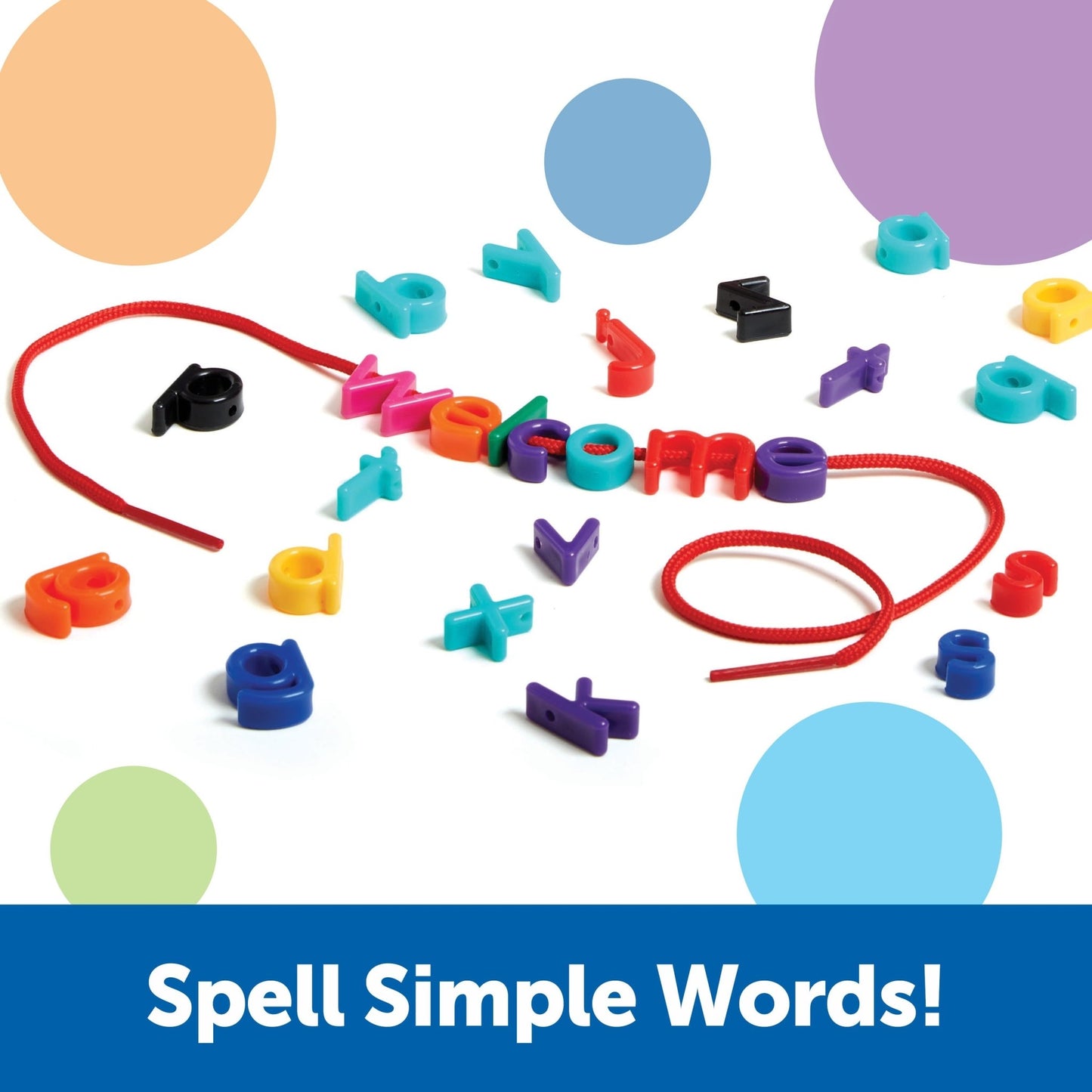 Learning Resources - Learning Resources - Lowercase Lacing Alphabet - Playlaan
