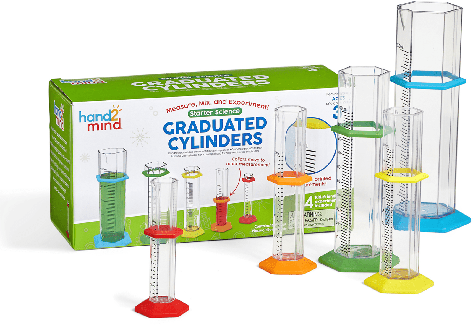 Learning Resources - Learning Resources - Maatcilinders set van 5 - Playlaan