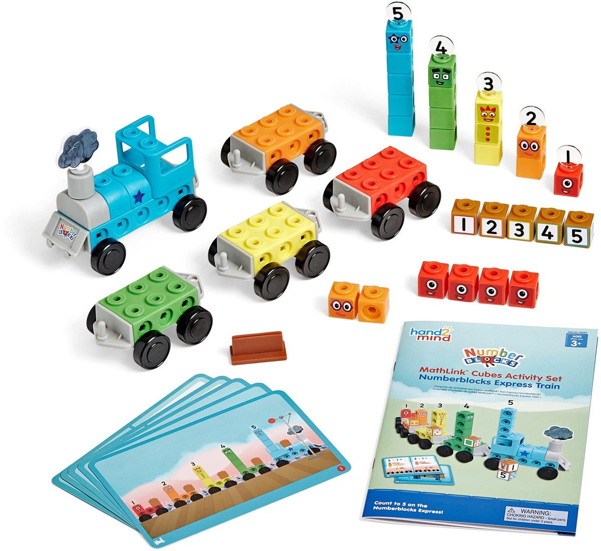 Learning Resources - Learning Resources - MathLink® Cubes Numberblocks® Express Trein Activiteitenset - Playlaan