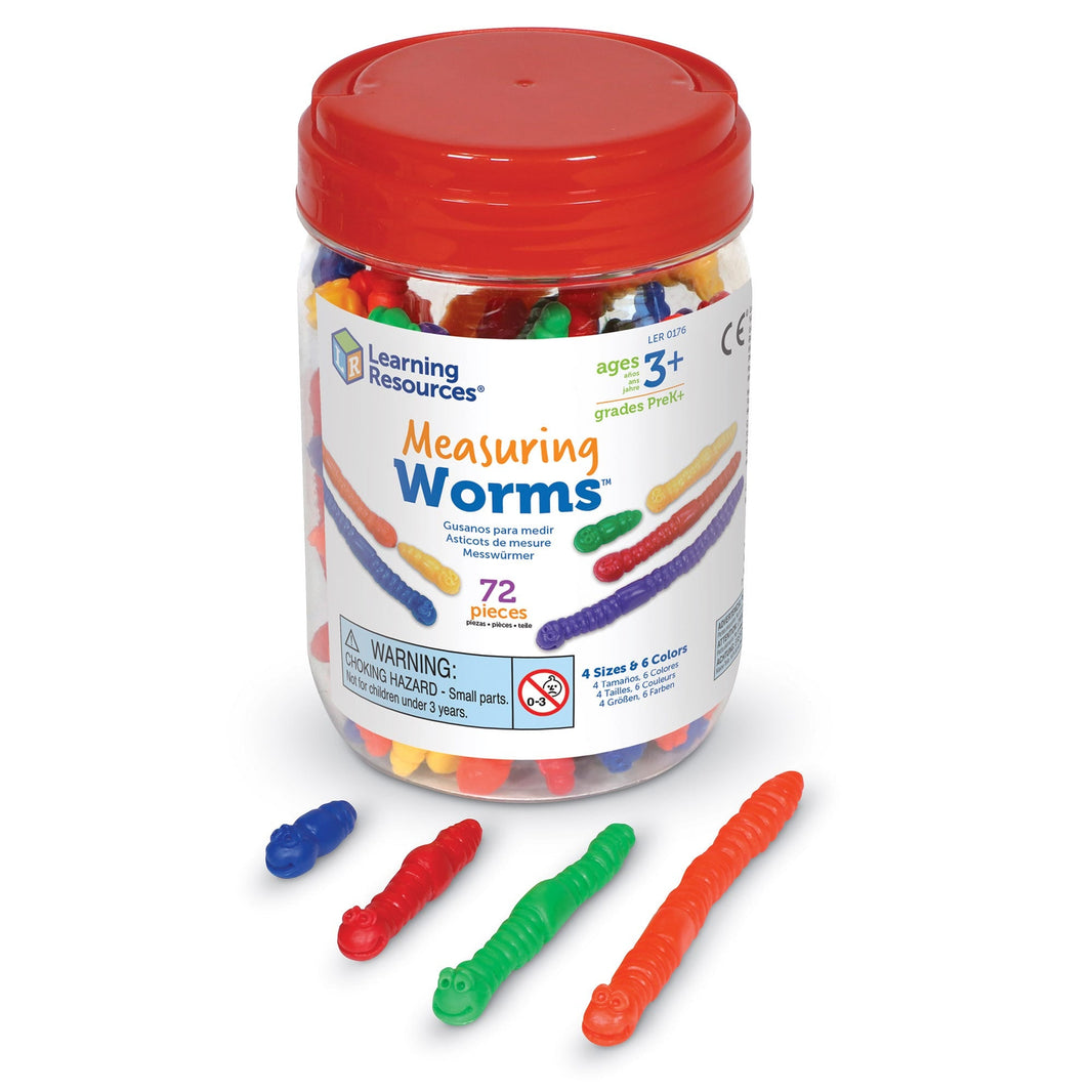 Learning Resources - Learning Resources - Measuring WormsTM (Set of 72) - Playlaan