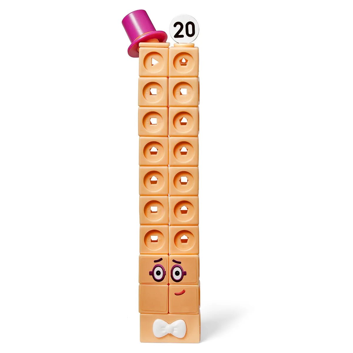 Learning Resources - Learning resources - Numberblocks MathLink Cubes activiteitenset 10 - 100 - Playlaan