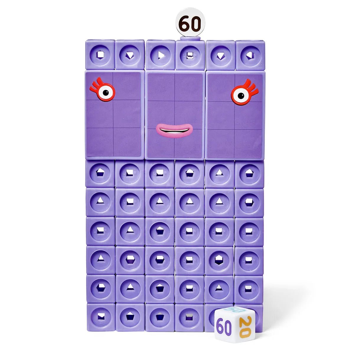 Learning Resources - Learning resources - Numberblocks MathLink Cubes activiteitenset 10 - 100 - Playlaan