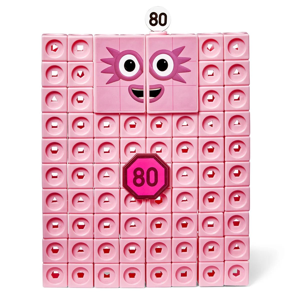 Learning Resources - Learning resources - Numberblocks MathLink Cubes activiteitenset 10 - 100 - Playlaan