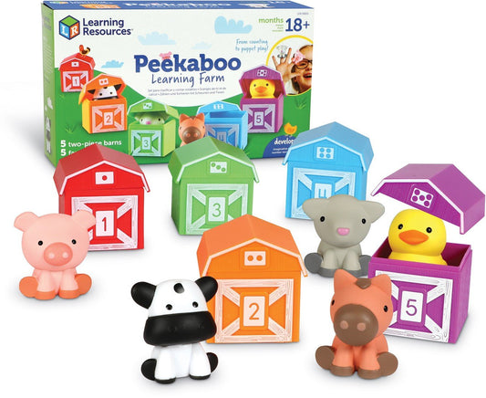 Learning Resources - Learning Resources - Peekaboo Boerderijdieren spel - Playlaan