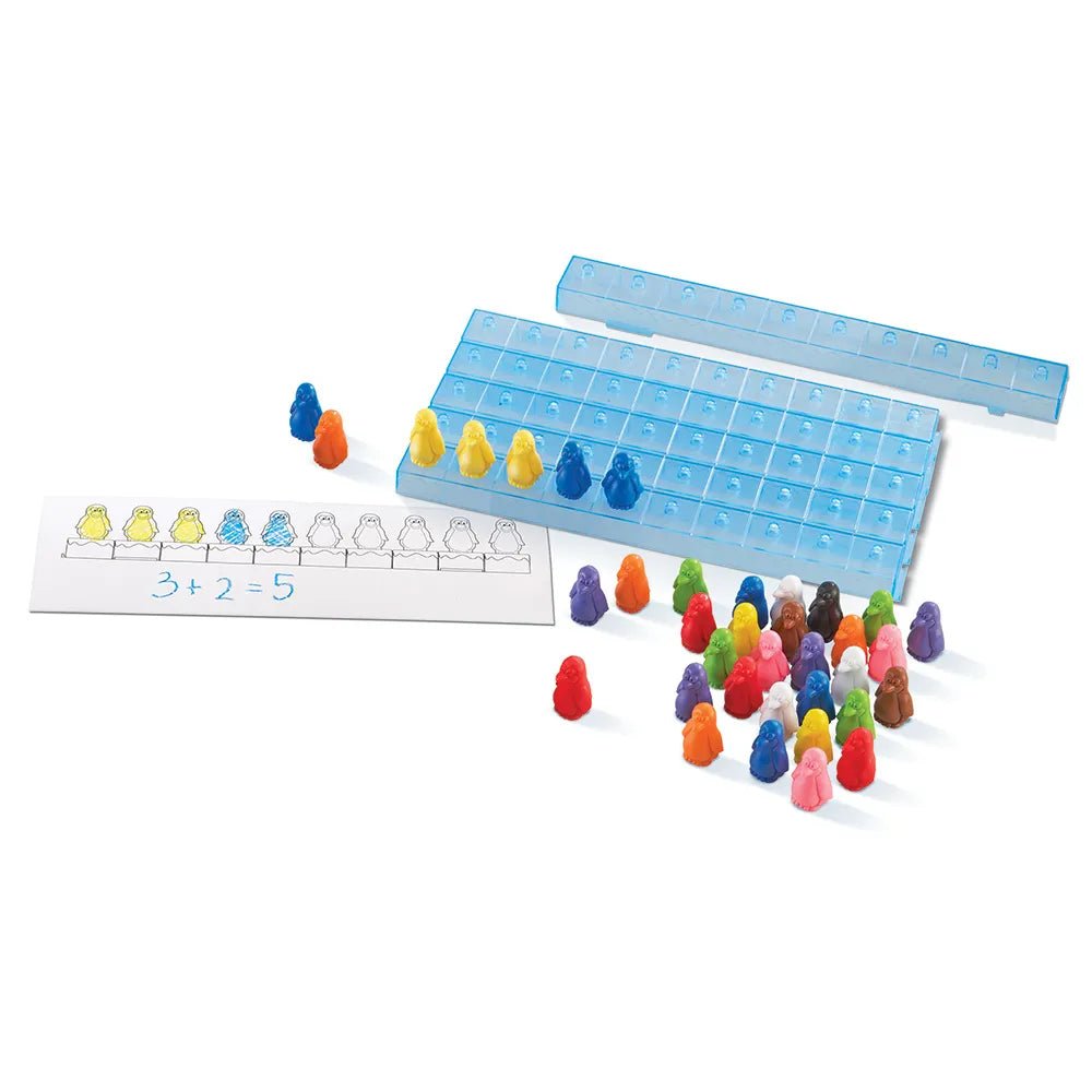 Learning Resources - Learning Resources - Penguins On Ice Wiskunde Activiteitenset - Playlaan