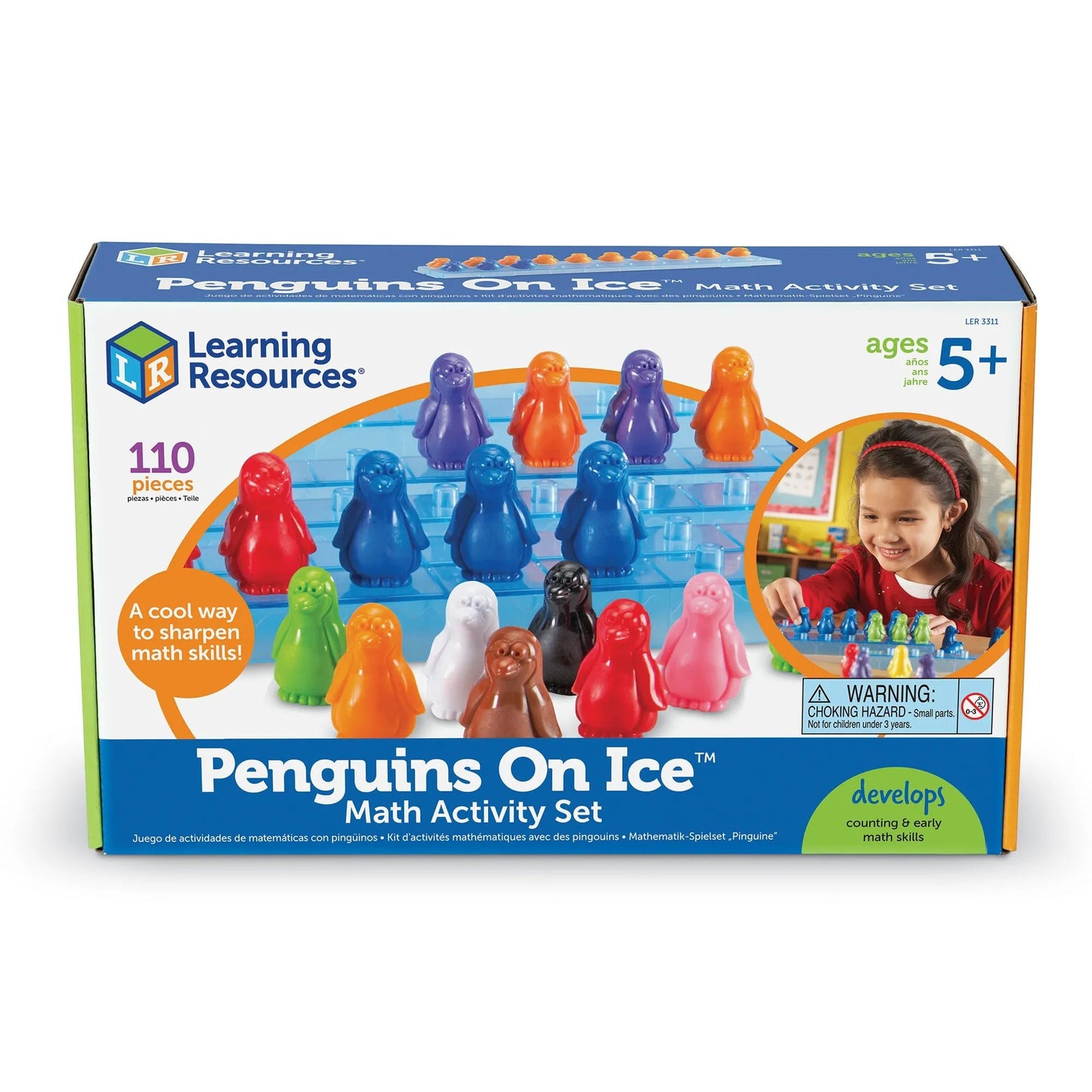 Learning Resources - Learning Resources - Penguins On Ice Wiskunde Activiteitenset - Playlaan