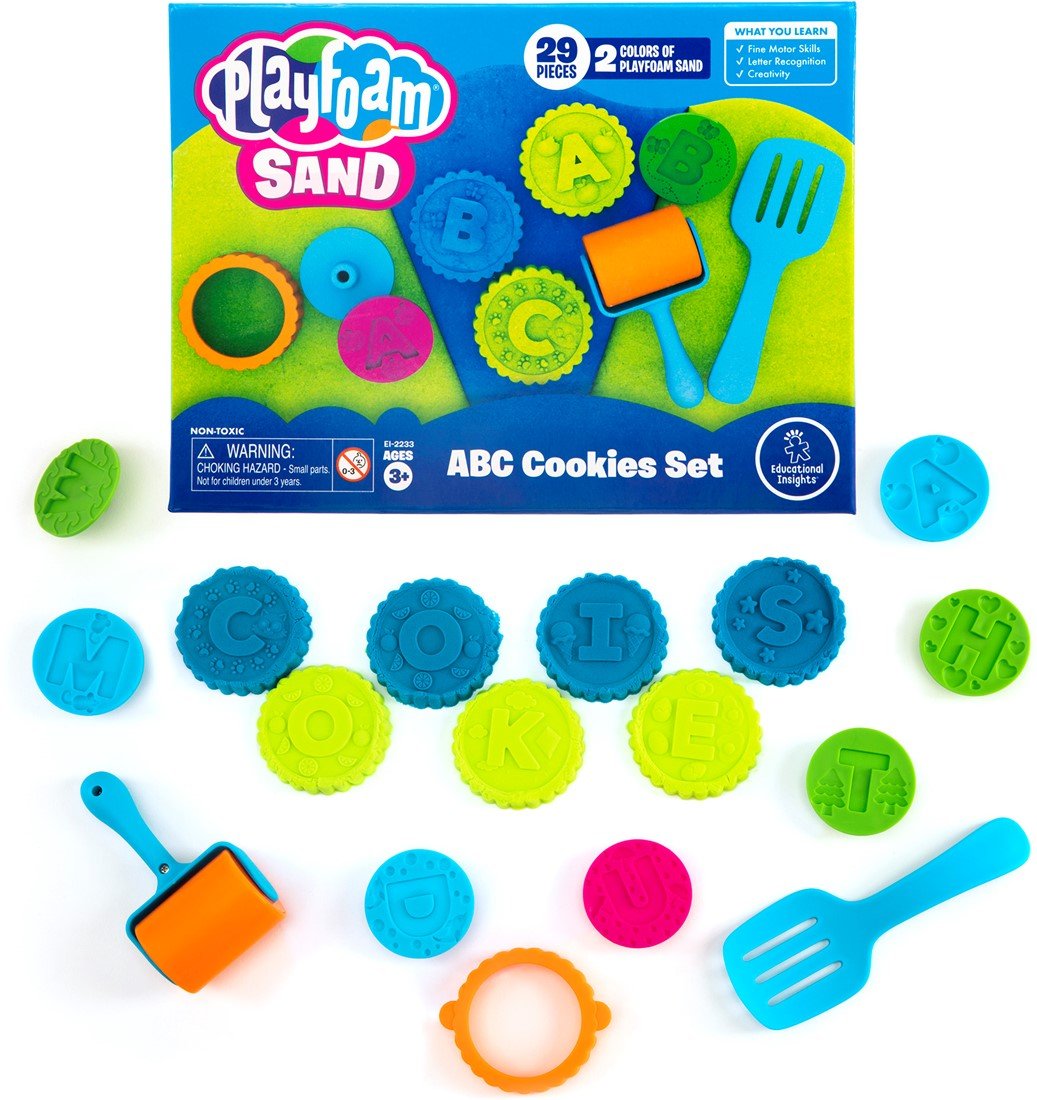 Learning Resources - Learning Resources - Playfoam Zand ABC Koekjesset - Playlaan