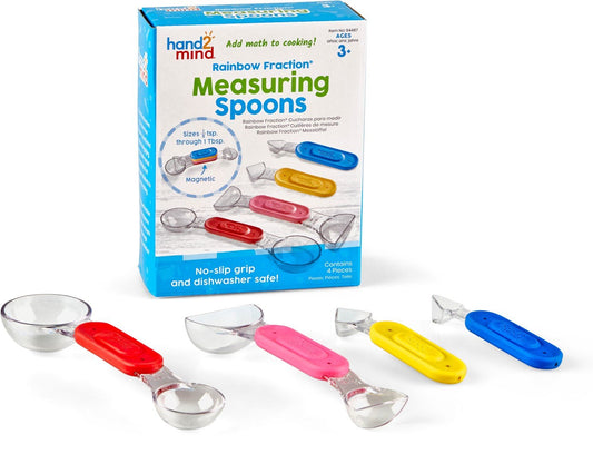 Learning Resources - Learning Resources - Regenboogfractie maatlepels - Playlaan