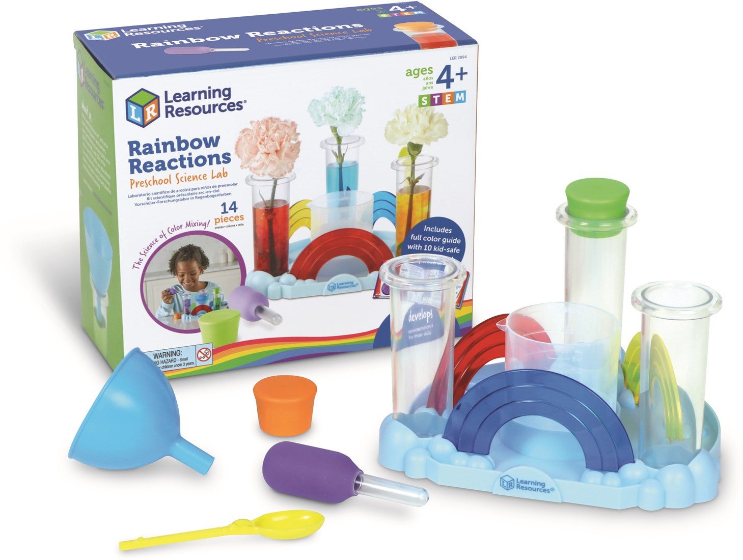 Learning Resources - Learning Resources - Regenboogreacties Sensorische Wetenschapslab - Playlaan