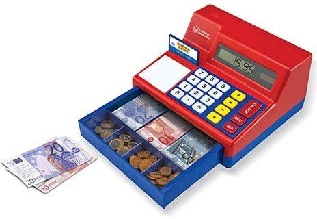Learning Resources - Learning Resources - Rekenmachine Kassa met Eurogeld Pretend & Play - Playlaan