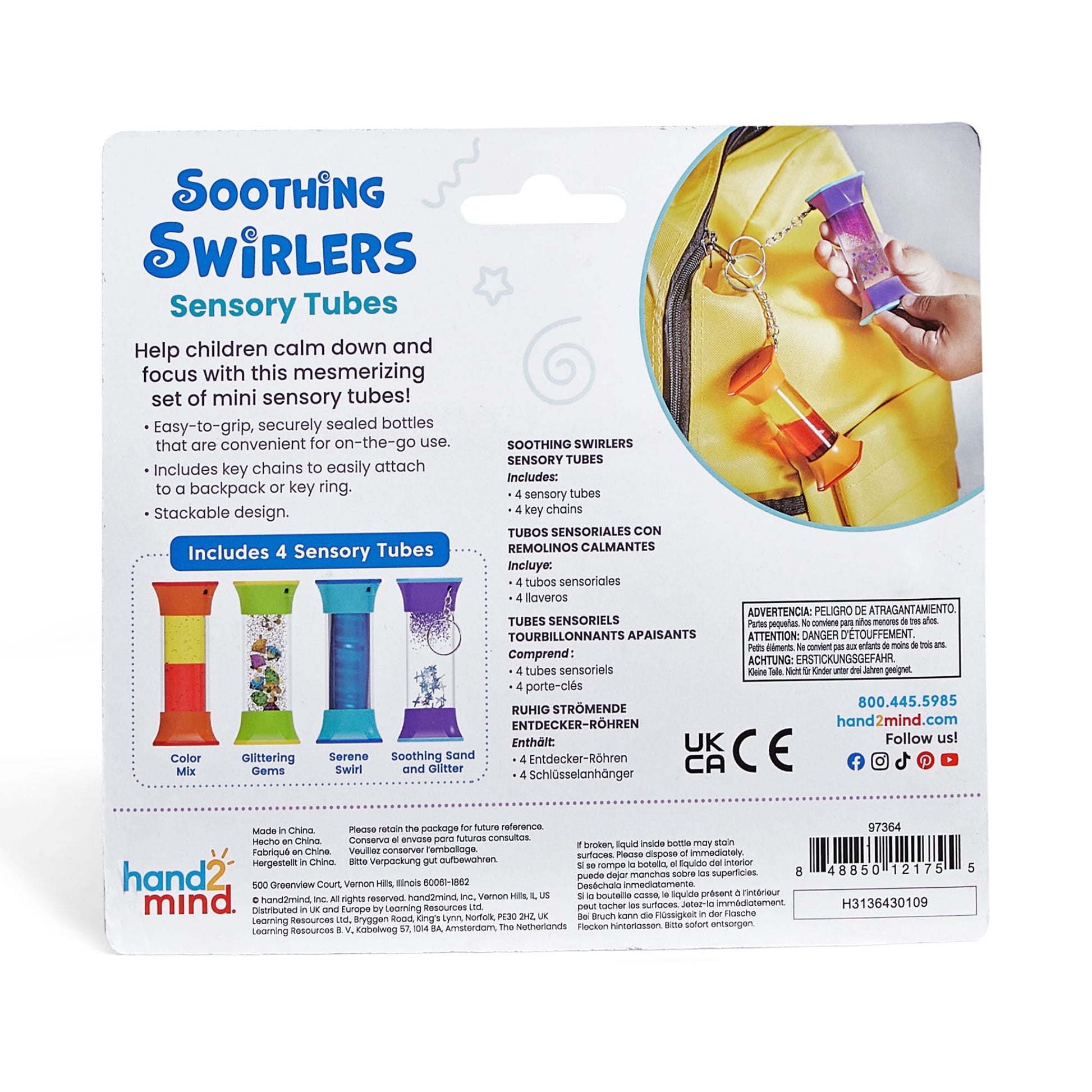Learning Resources - Learning Resources - Soothing Swirlers Sensory Tubes - Playlaan