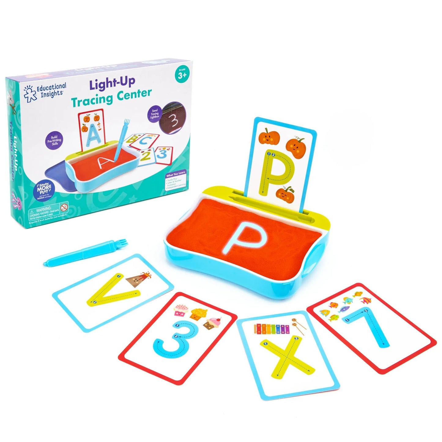 Learning Resources - LIGHT - UP - Traceercentrum Set - Playlaan