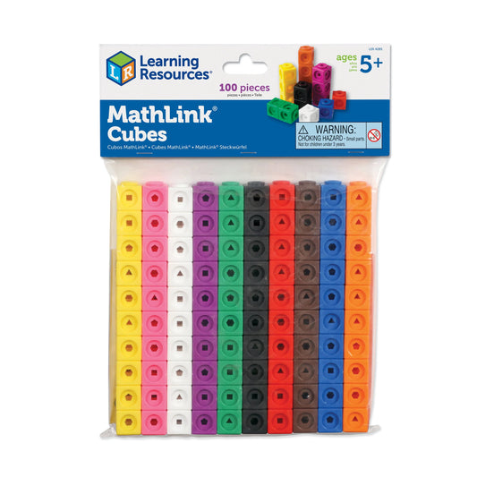 Learning Resources - Mathlink ® Kubussen Set van 100 - Playlaan