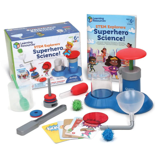 Learning Resources - Stem Ontdekkers - Superhero Science Lab - Playlaan