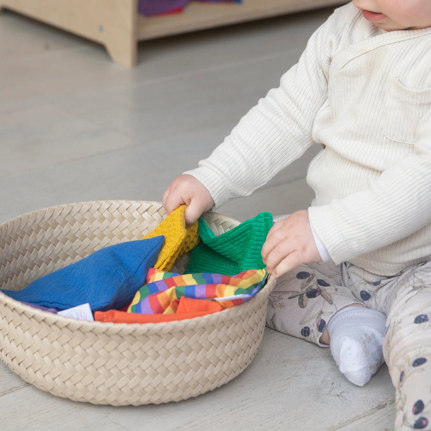 Little Botanic label - Little Botanic label - Pittenzakje los - Regenboog Waves - Playlaan
