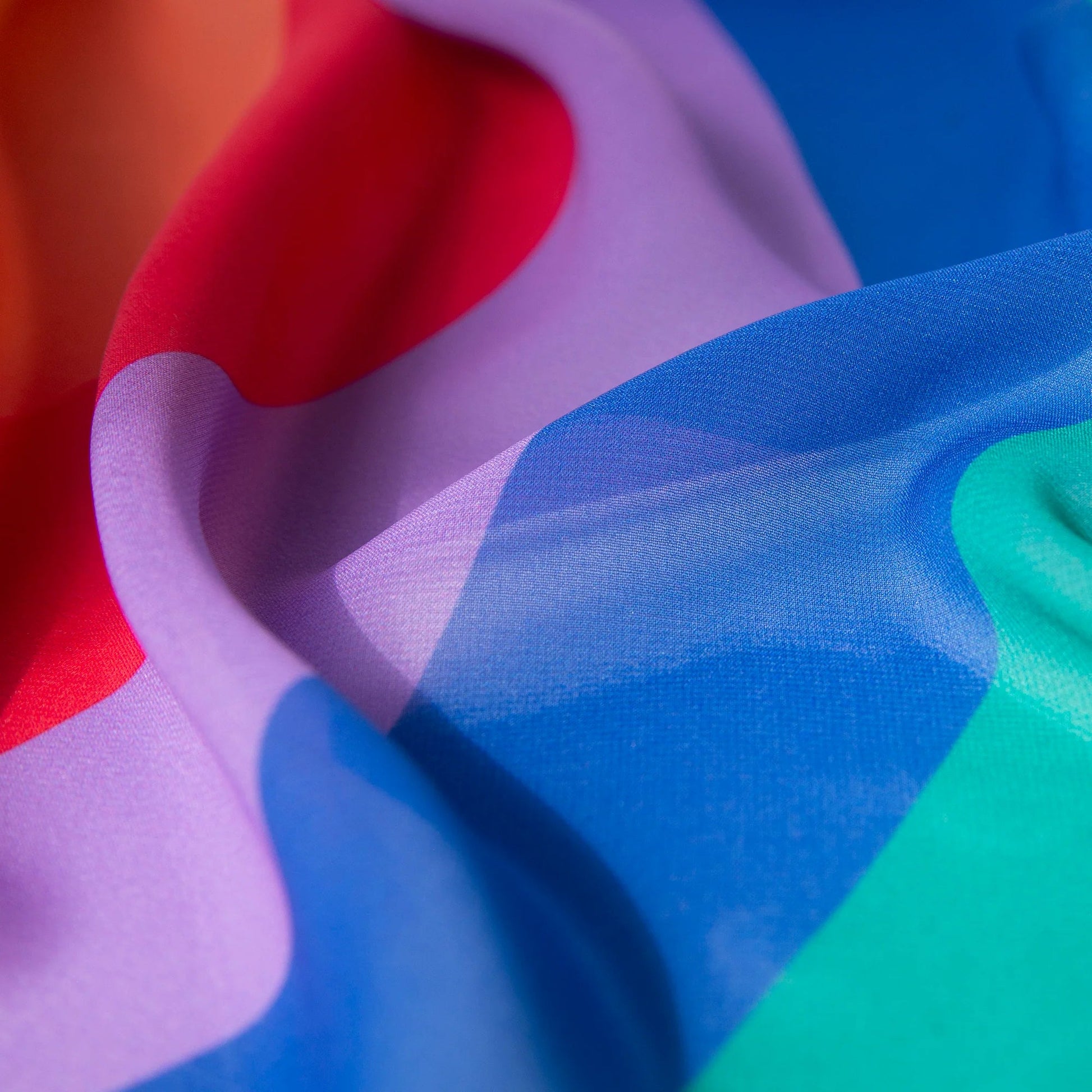 Little Botanic label - Little Botanic label - Playcycle speeldoek waves 30cm - Regenboog - Playlaan
