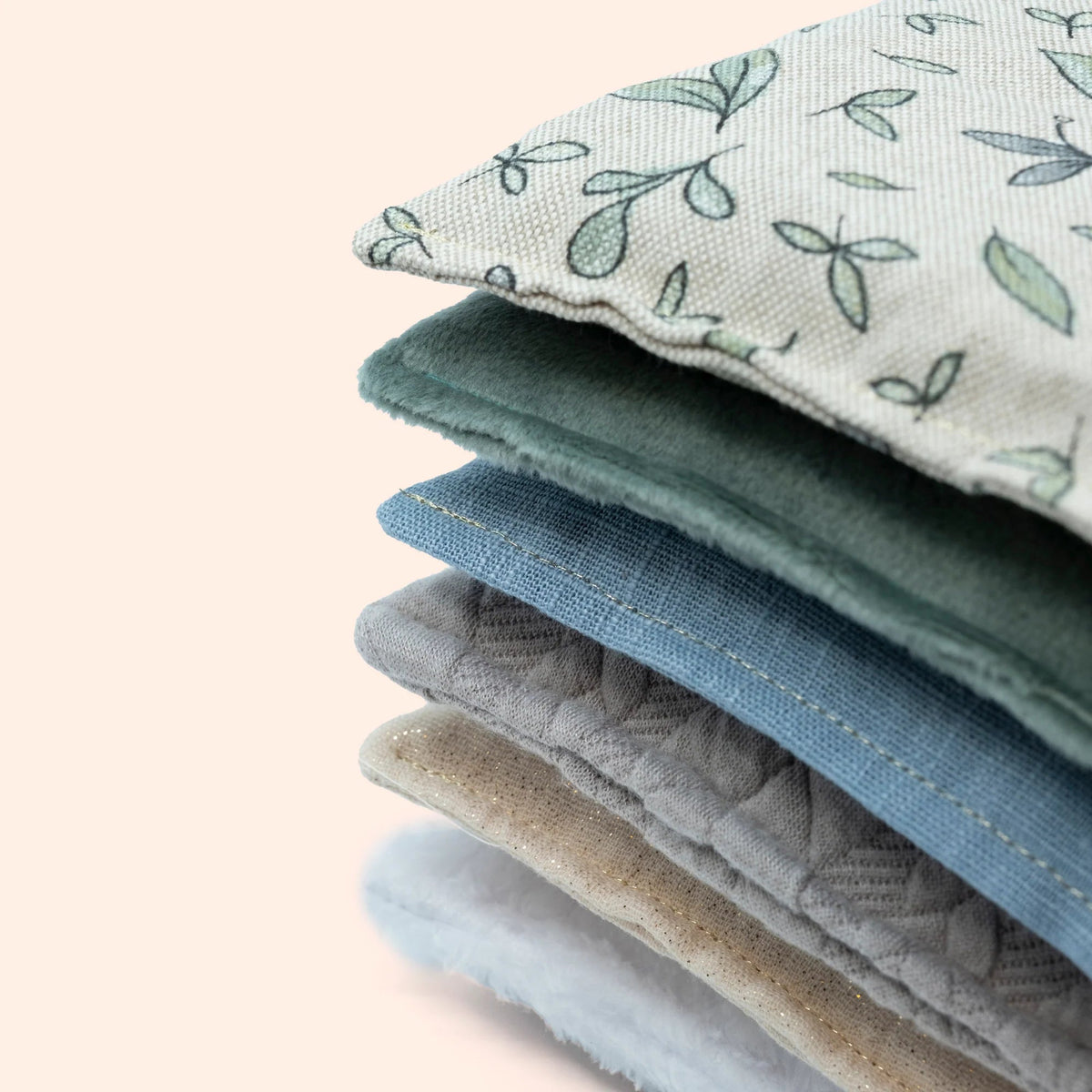 Little Botanic label - Little Botanic label - Sensorische pittenzakjes - Green Jeans - 6 stuks - Playlaan