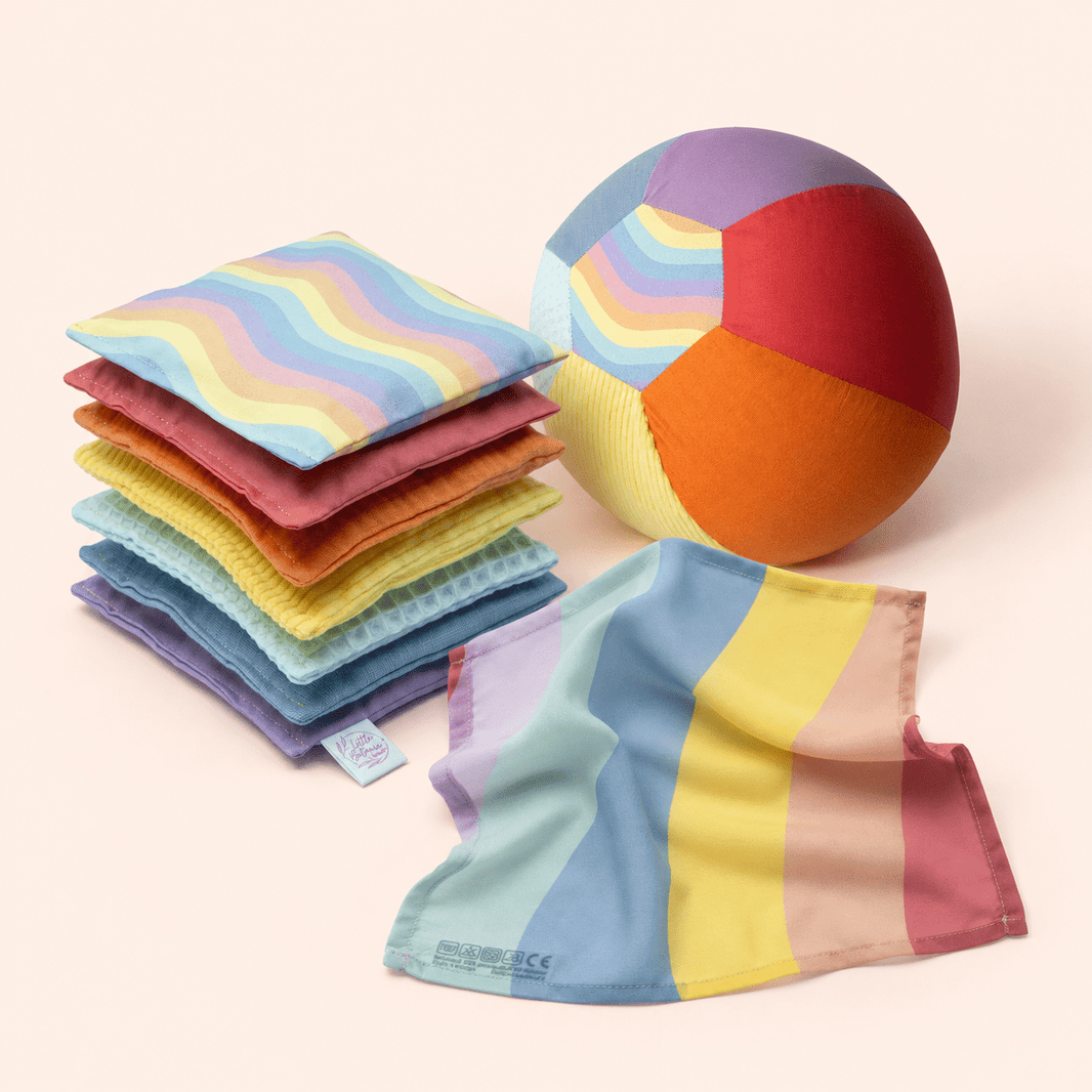 Little Botanic label - Little Botanic label - Sensorische spelpakket Wave - Pastel - Playlaan