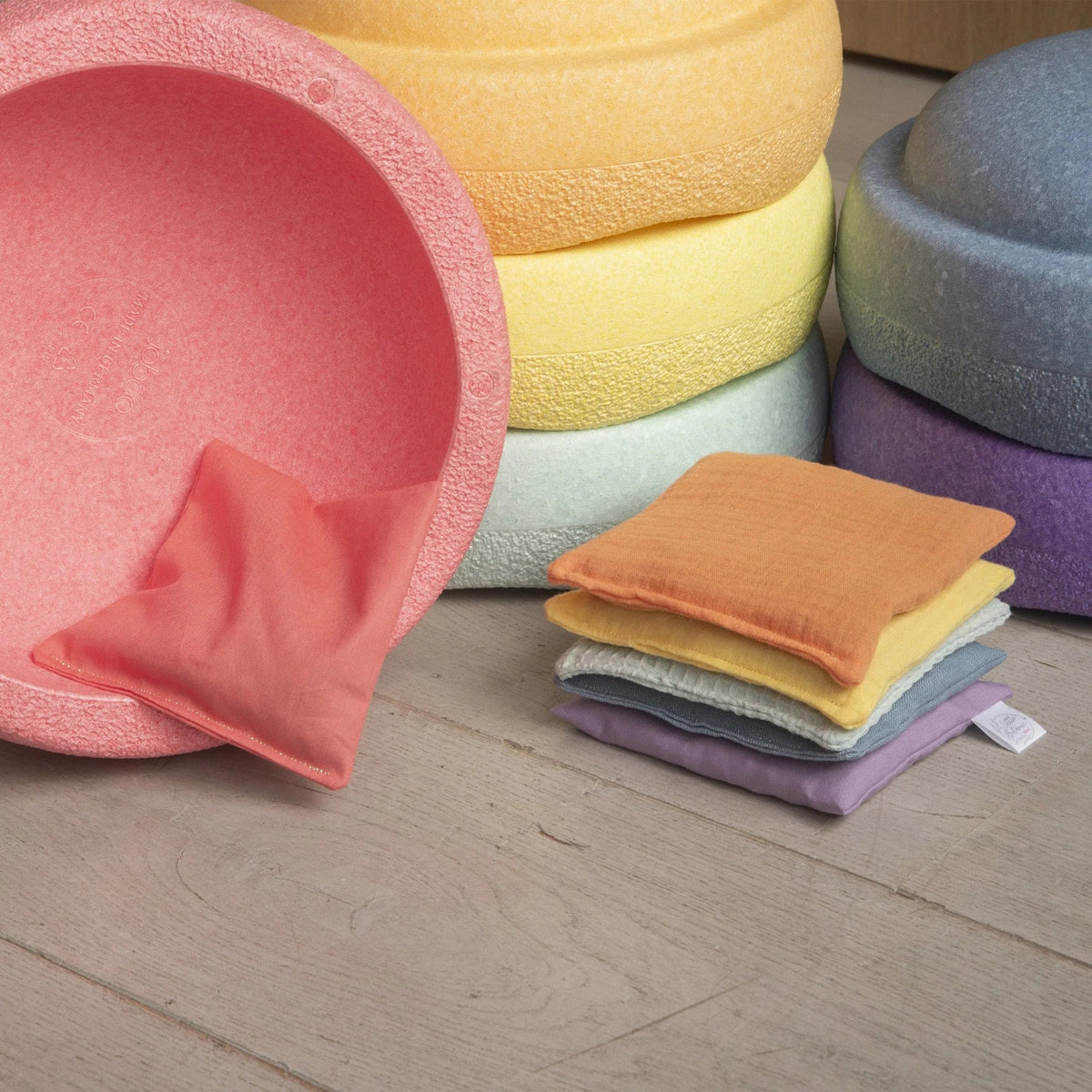 Little Botanic label - Little Botanic label - Sensorische spelpakket Wave - Pastel - Playlaan