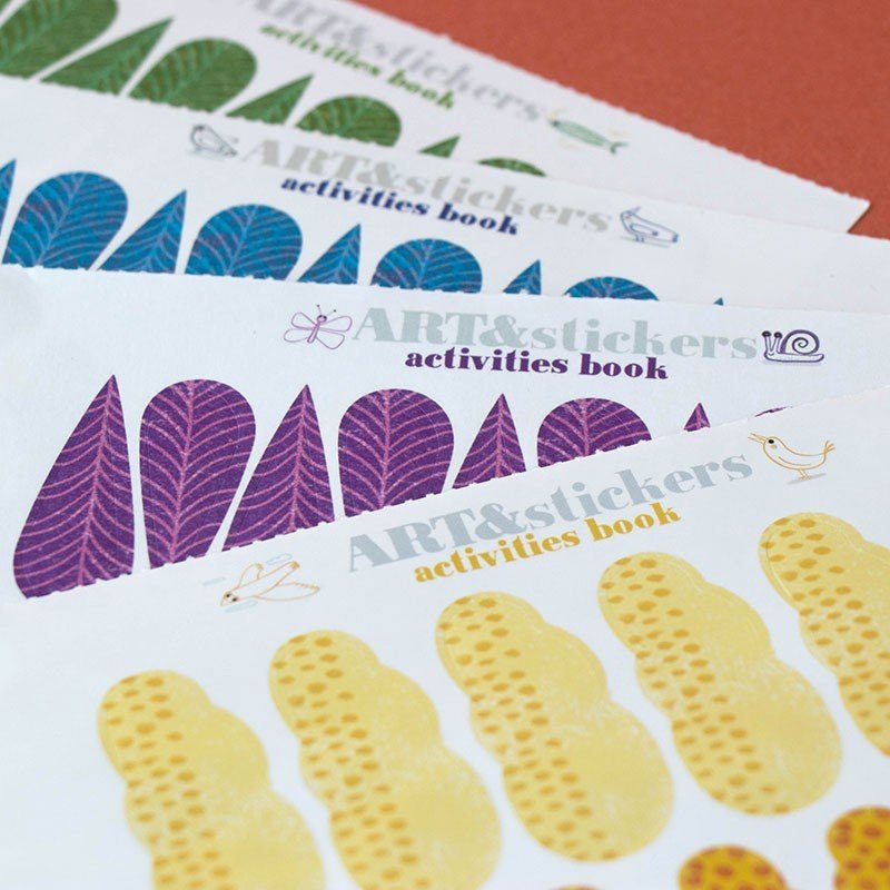 Londji - Londji - Activity Book - ART & Stickers - Playlaan
