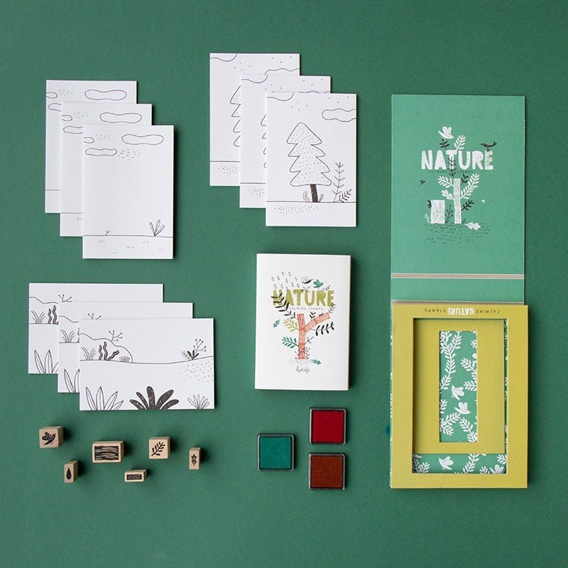 Londji - Londji - Activity - NATURE Calm Stamps - Playlaan