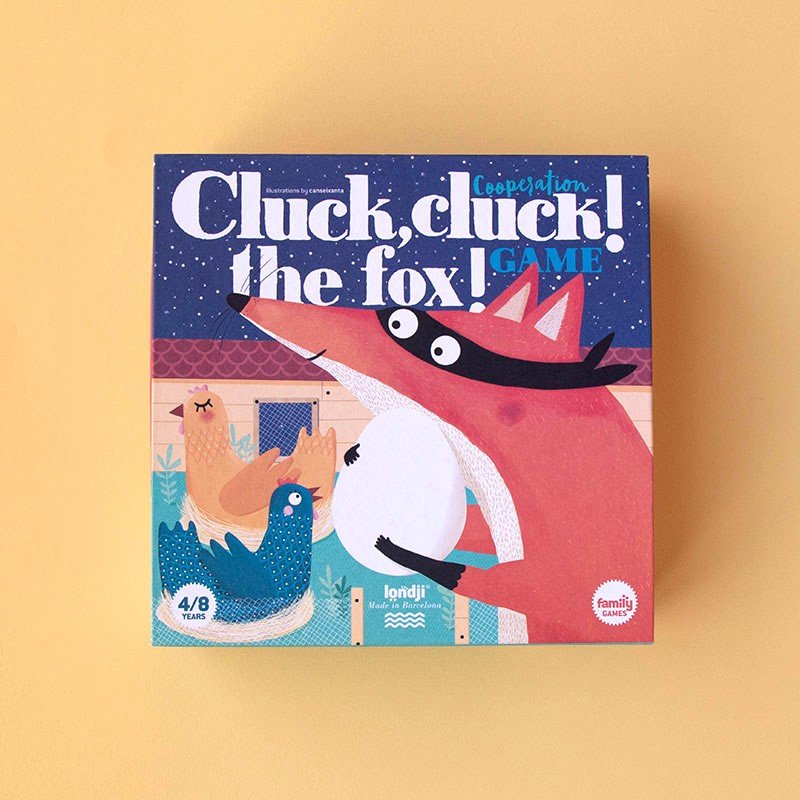 Londji - Londji - Family Game - CLUCK,CLUCK! THE FOX! - Playlaan