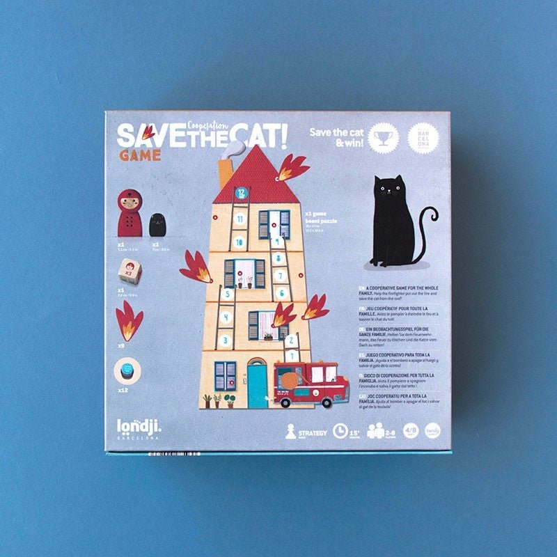 Londji - Londji - Family Game - SAVE THE CAT - Playlaan
