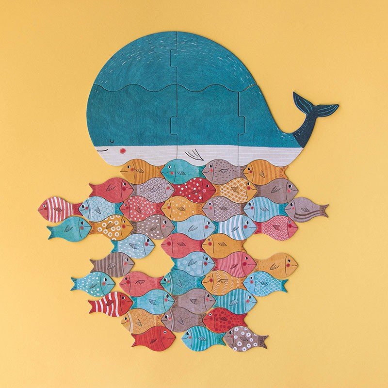 Londji - Londji - Family Game - THE WHALE & THE FISH - Playlaan