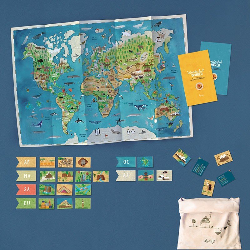 Londji - Londji - Learn&Fun - WONDERFUL WORLD - Playlaan