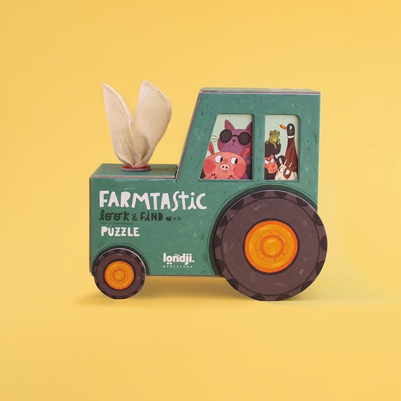 Londji - Londji - Puzzle - FARMTASTIC - Playlaan