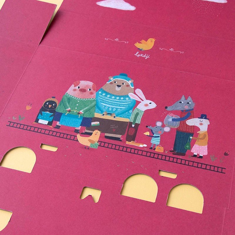 Londji - Londji - Puzzle - MY LITTLE TRAIN - Playlaan