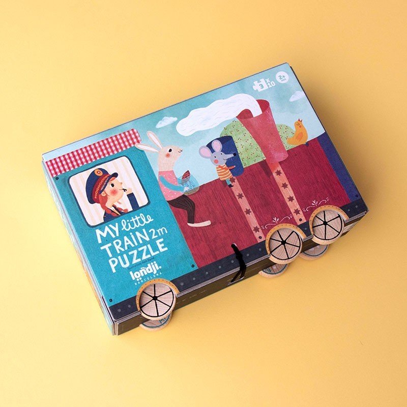 Londji - Londji - Puzzle - MY LITTLE TRAIN - Playlaan