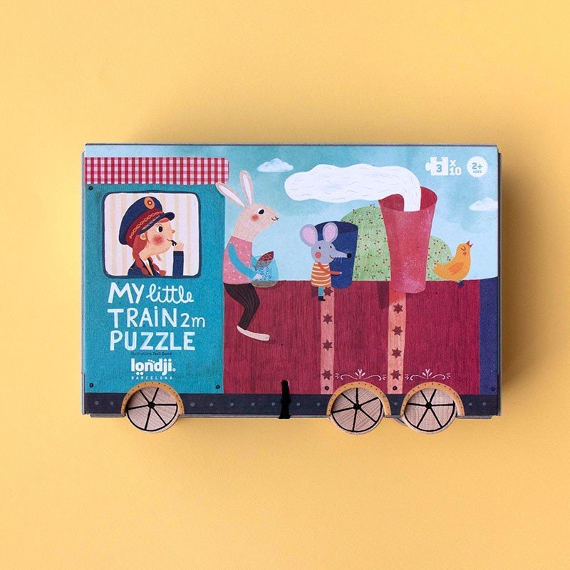 Londji - Londji - Puzzle - MY LITTLE TRAIN - Playlaan
