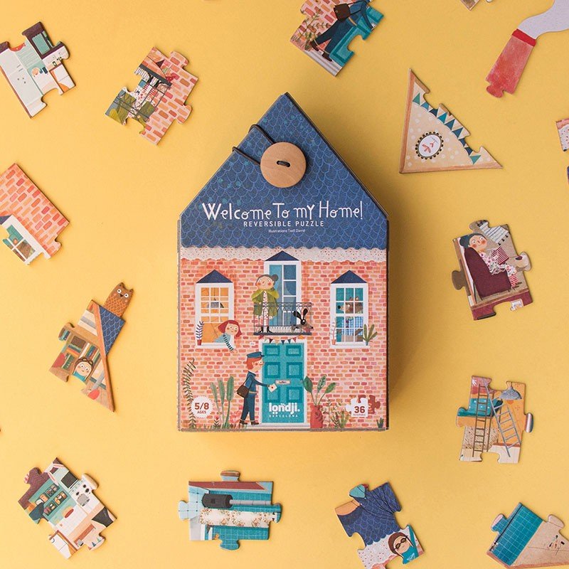 Londji - Londji - Puzzle - WELCOME TO MY HOME - Playlaan