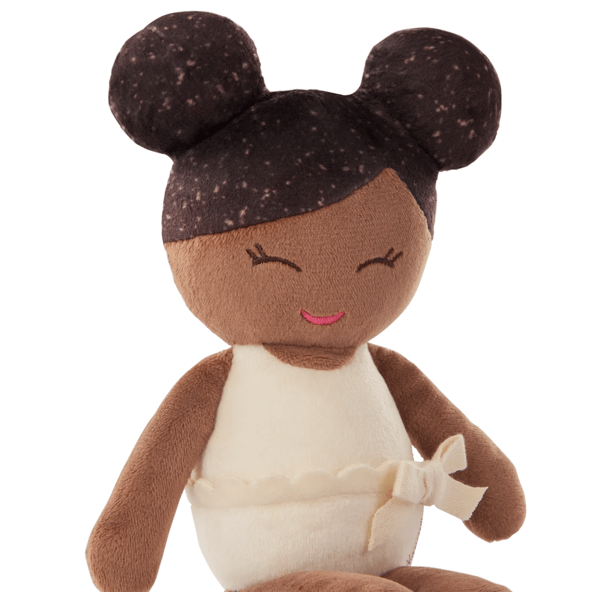 LullaBaby - LullaBaby - Badpoppen in Wit Mandje – set van 3 - Playlaan