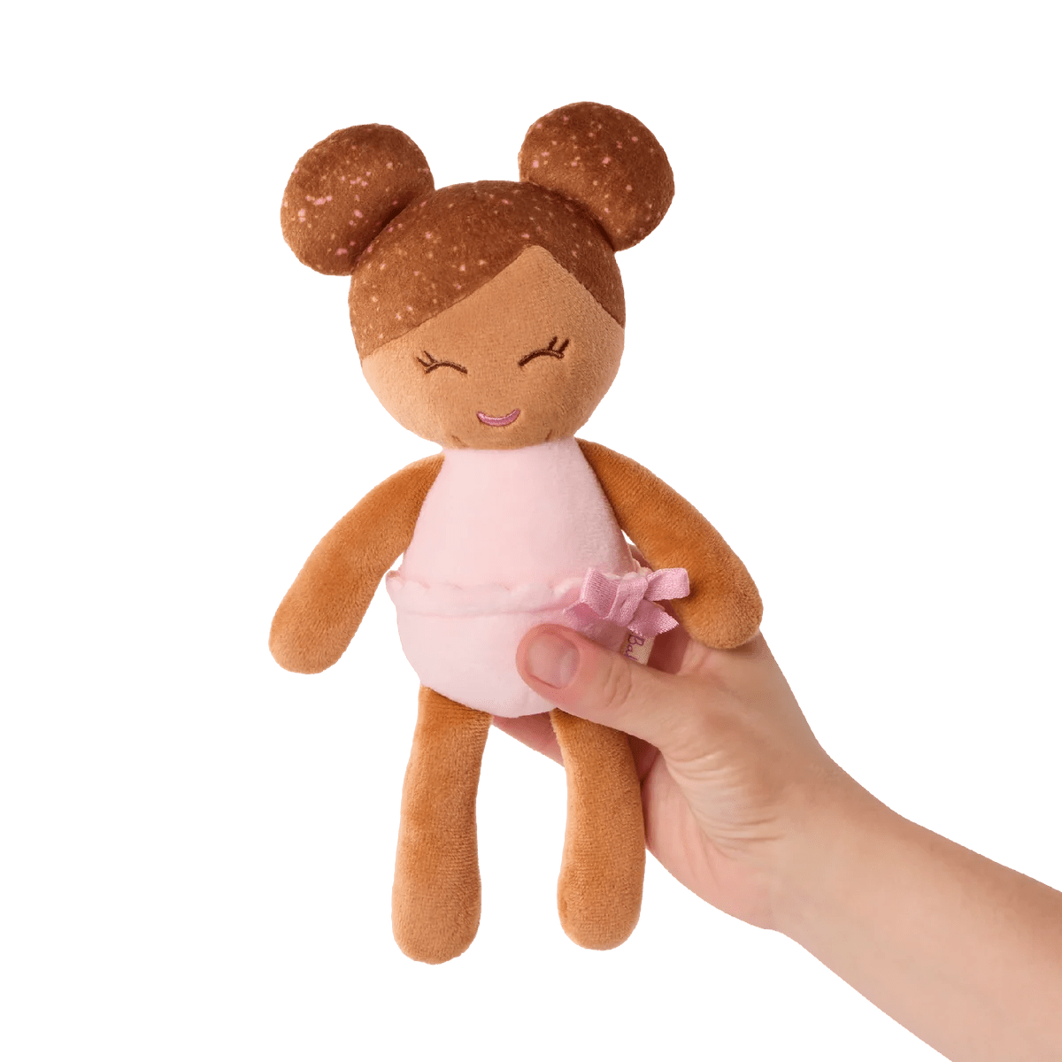 LullaBaby - LullaBaby - Kleine Zachte Badpop – Donker Haar - Playlaan