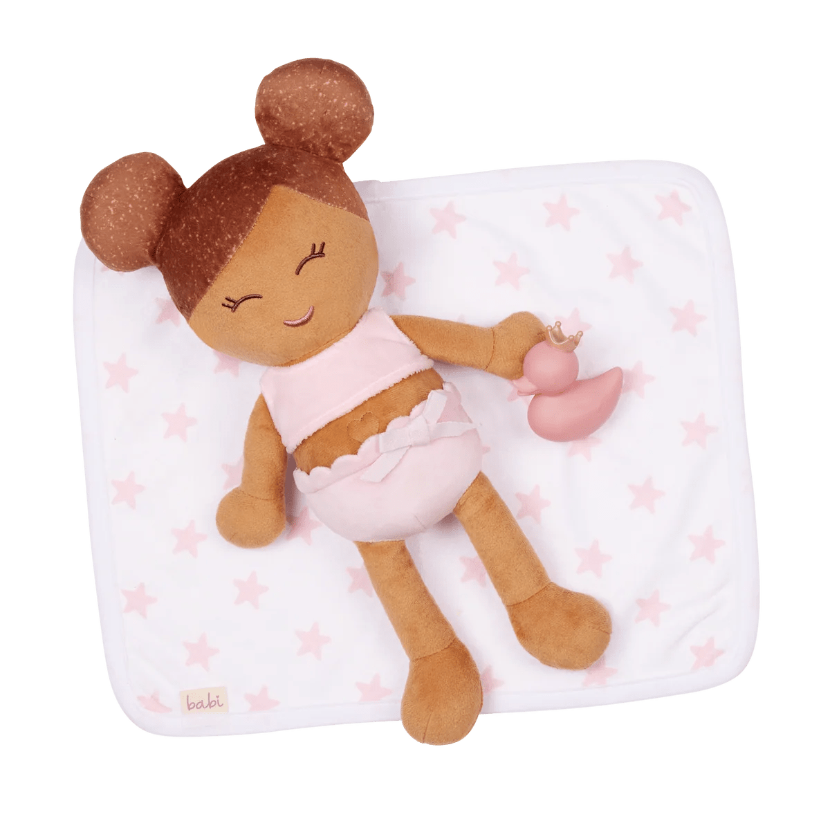 LullaBaby - LullaBaby - Zachte Badpop met Accessoire – Meisje - Playlaan