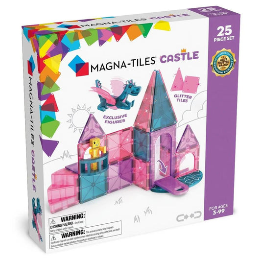 Magna - Tiles - MAGNA - TILES® CASTLE DLX + microMAGS - 25 piece - Playlaan