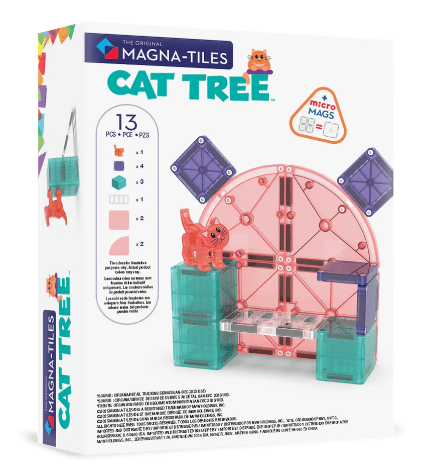Magna - Tiles - Magna - Tiles Cat Tree 13 - delig Set - Playlaan