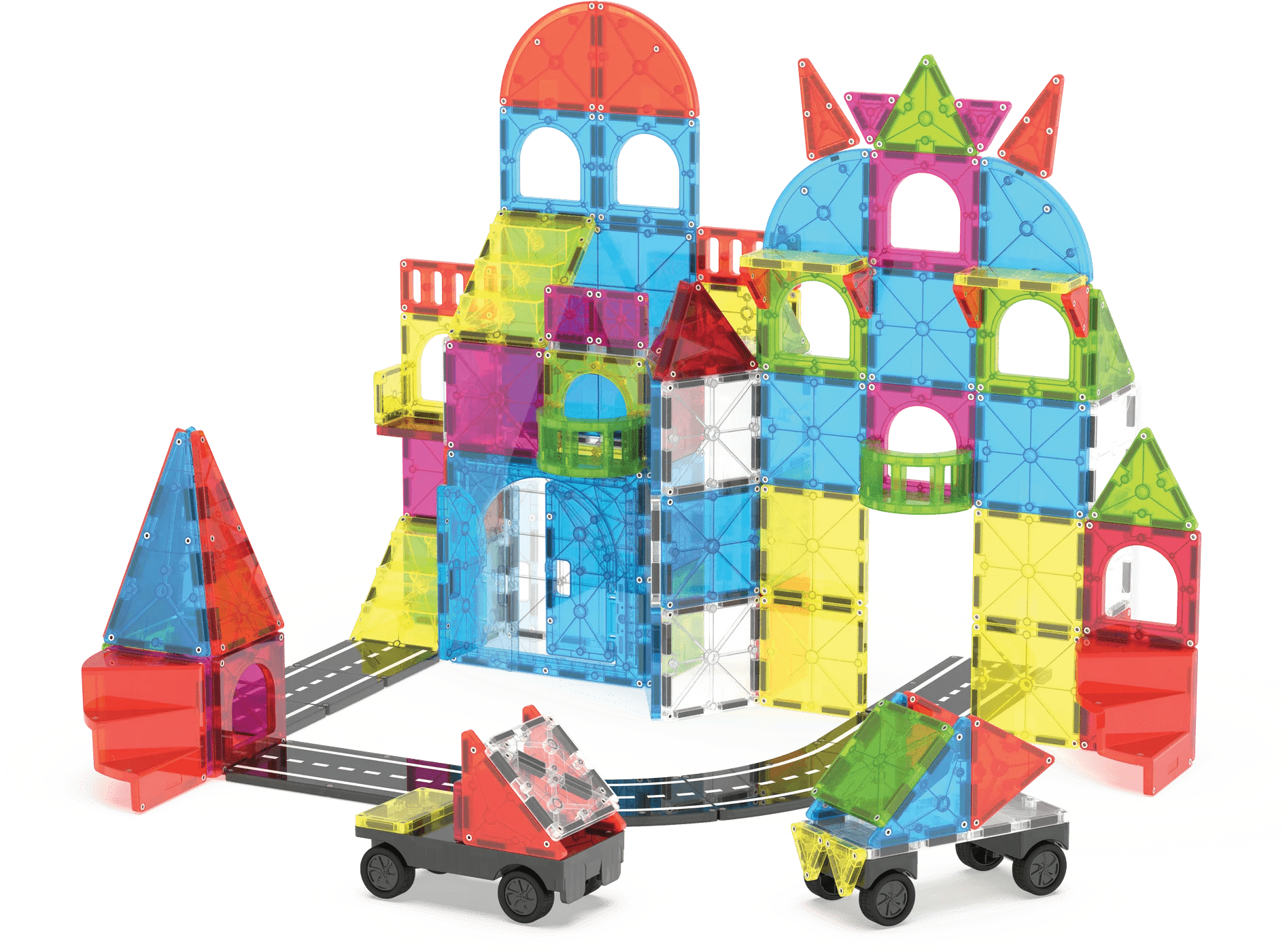 Magna - Tiles - Magna - Tiles City Center 110 - delige Set - Playlaan