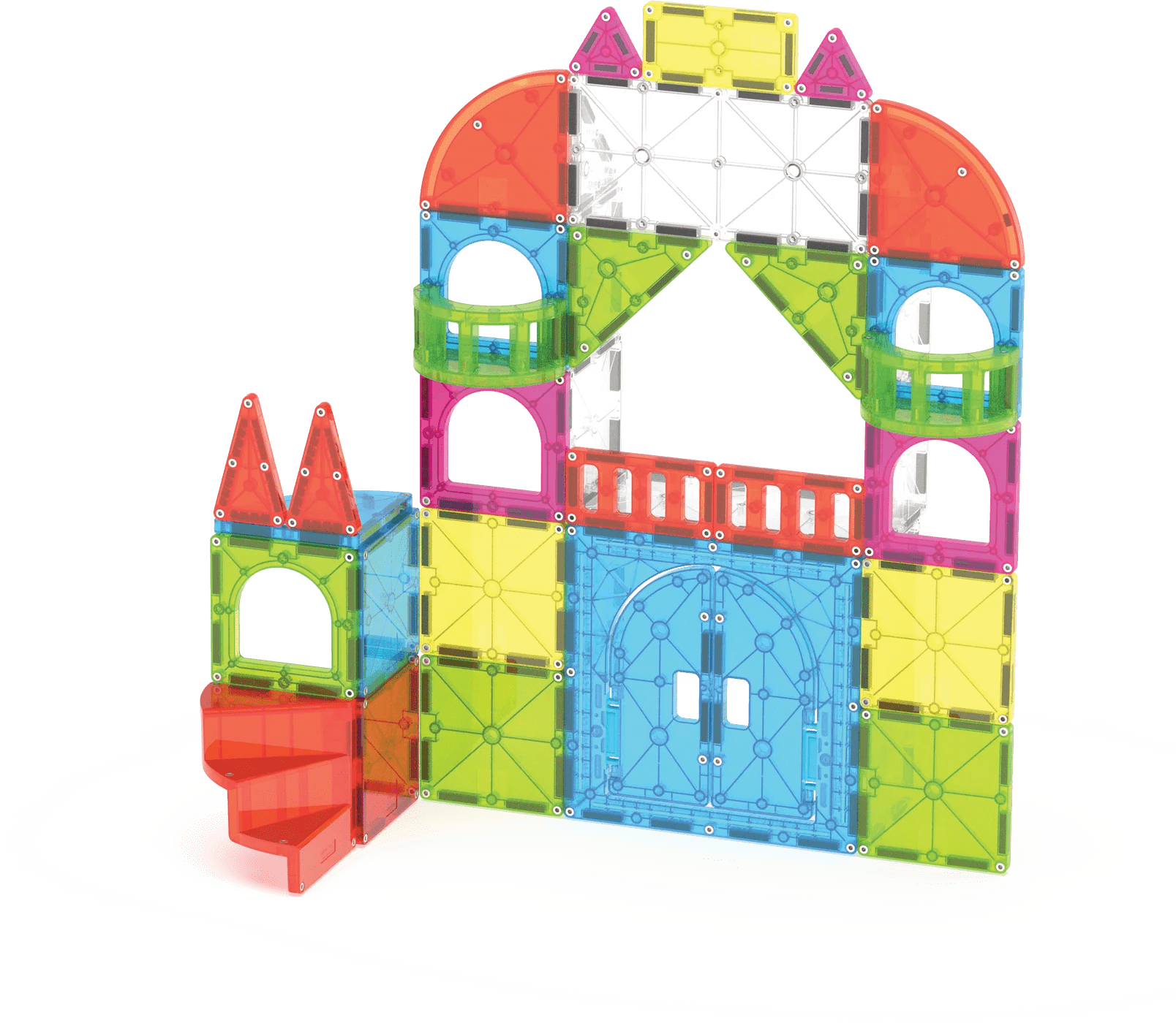 Magna - Tiles - Magna - Tiles City Center 110 - delige Set - Playlaan